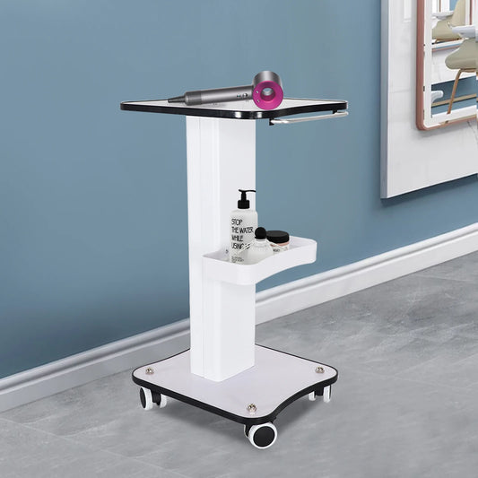 Beauty Salon Stand Rolling Trolley Cart with Push Handle
