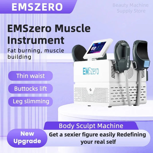 EMSZERO 6500W Machine Body Slimming Weight loss Sculpting Muscle Stimulator