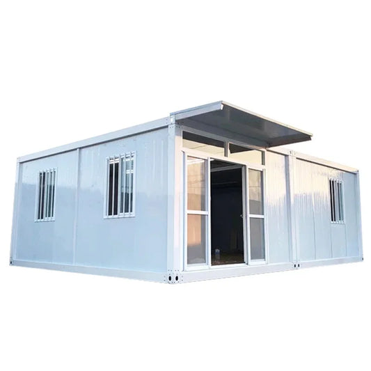 Modern and rapid construction of modular houses with 
bathrooms Casas containerized residential solar powered containers