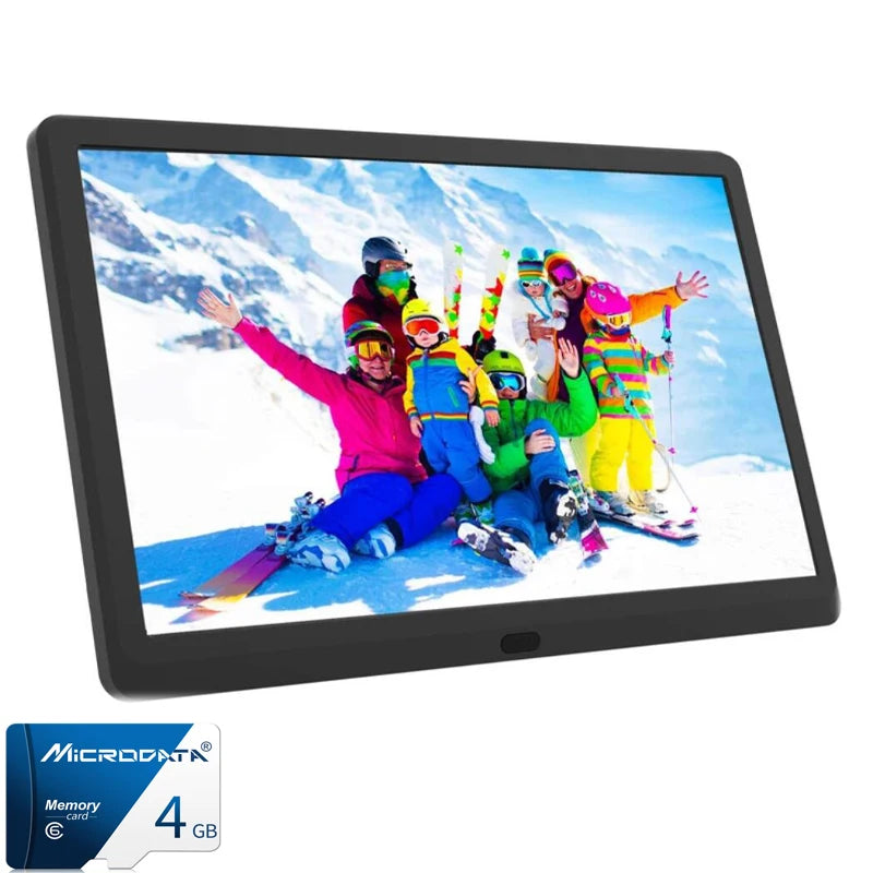 10 Inch Digital Photo Frame with 1280x800 IPS 
Screen Digital Picture Frame with 1080P Video Music Slideshow