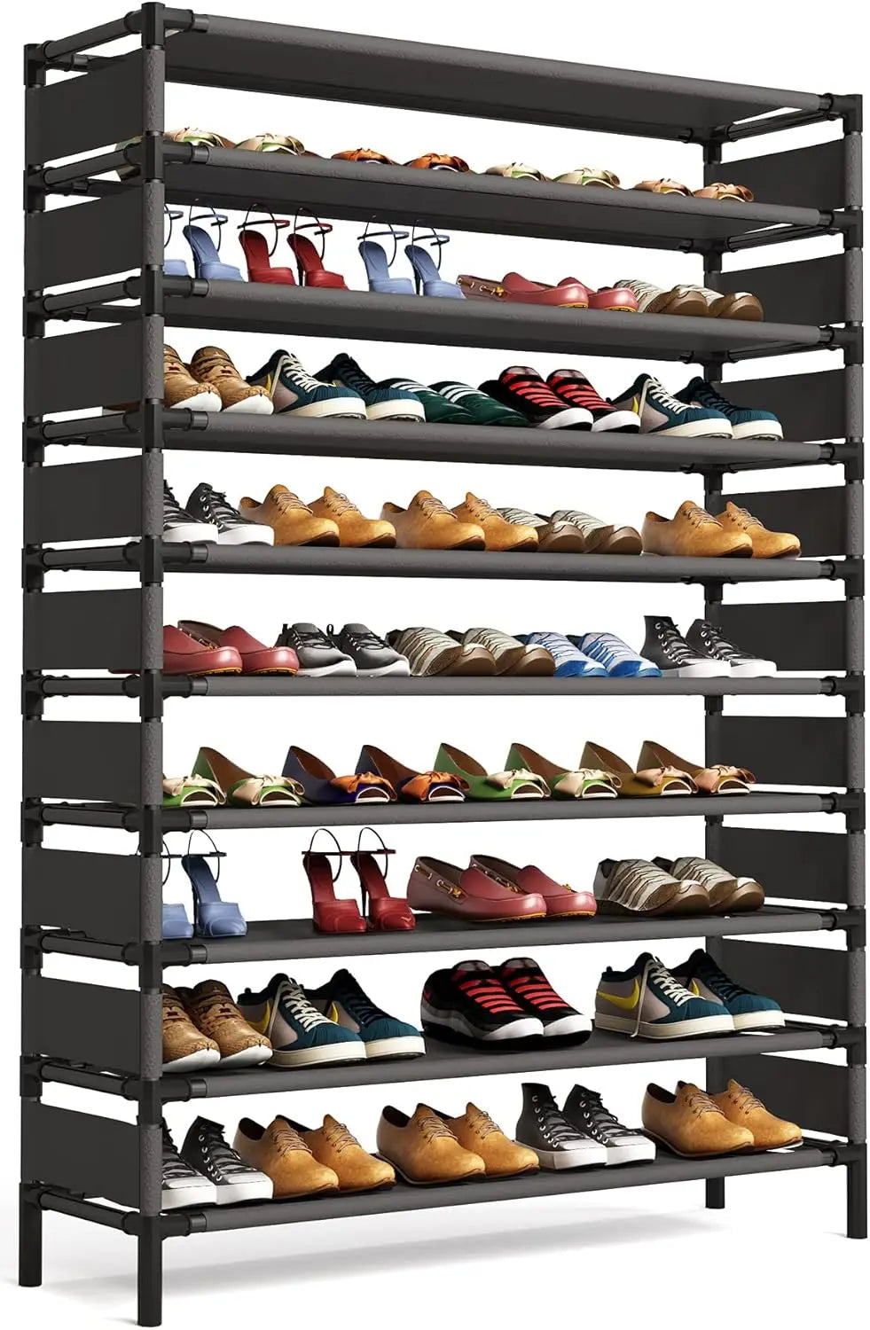 Multi-layer storage Large Capacity Organizer Shoe Shelf for 50 Pair, Versatile usage