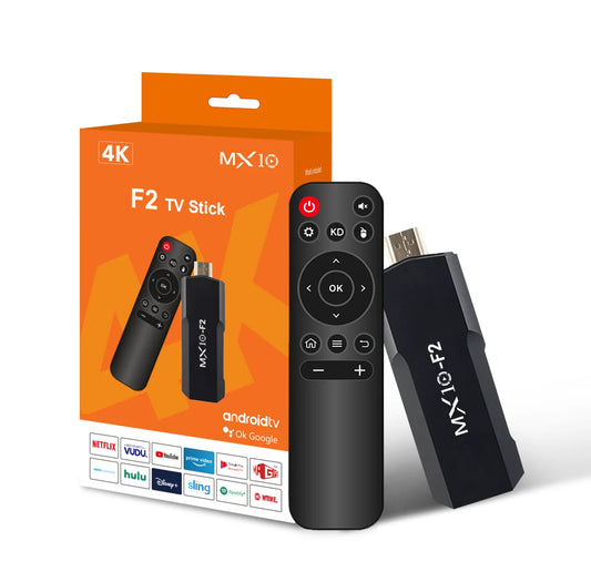 tv sticks 1gb 8gb 1 unit android 2024 
stb mx10 F2 tv box android 4k eu android tv stick