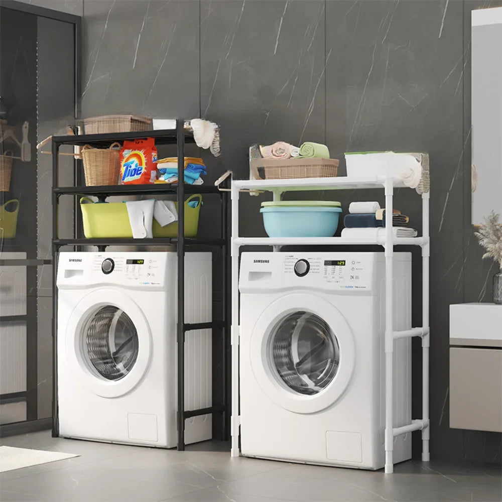 Toilet Storage Rack, Multilayer Washing Machine Shelf Multifunctional Bathroom Accessories