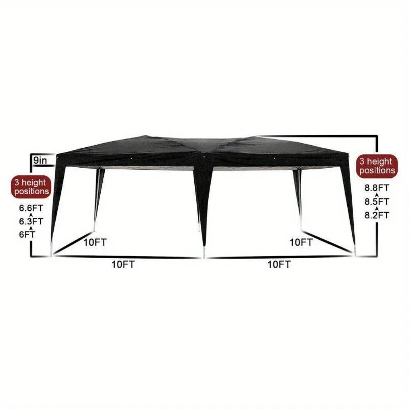 10 x20 EZ Pop UP Wedding Party Tent Waterproof Gazebo Canopy Heavy Duty Outdoor