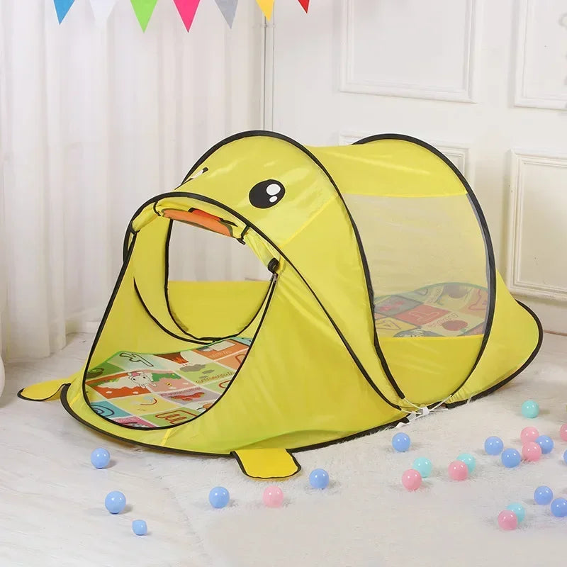 New Portable Tiger kids' Tent Cartoon Animal Children 
Play House Outdoors Pop Up Toy Tent Indoor Net Baby Ball Pit Pool Dropship
