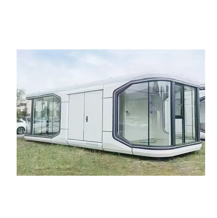Prefabricated Luxury Hotel Modern Space Capsule Style 
Camping House Tiny House Outdoor Mobile Capsule House