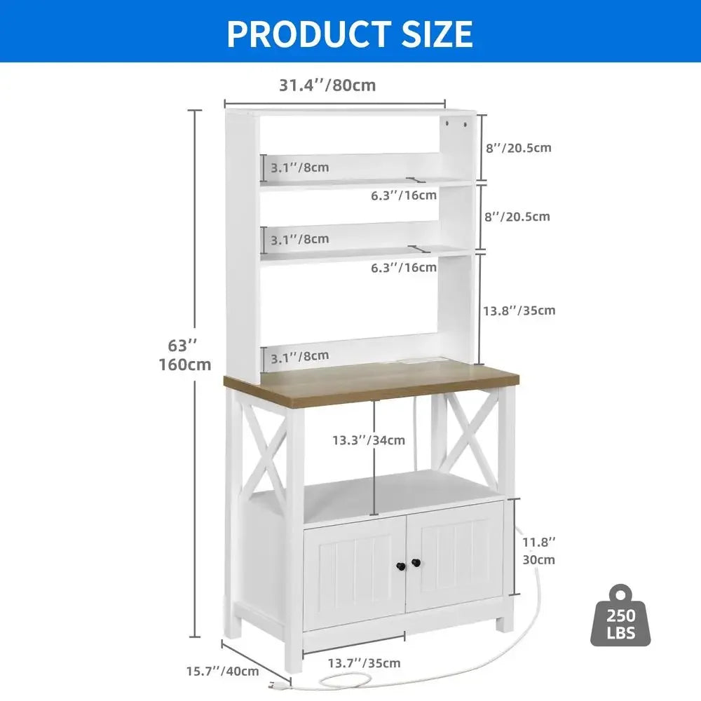 5-Tier Kitchen Bakers Rack