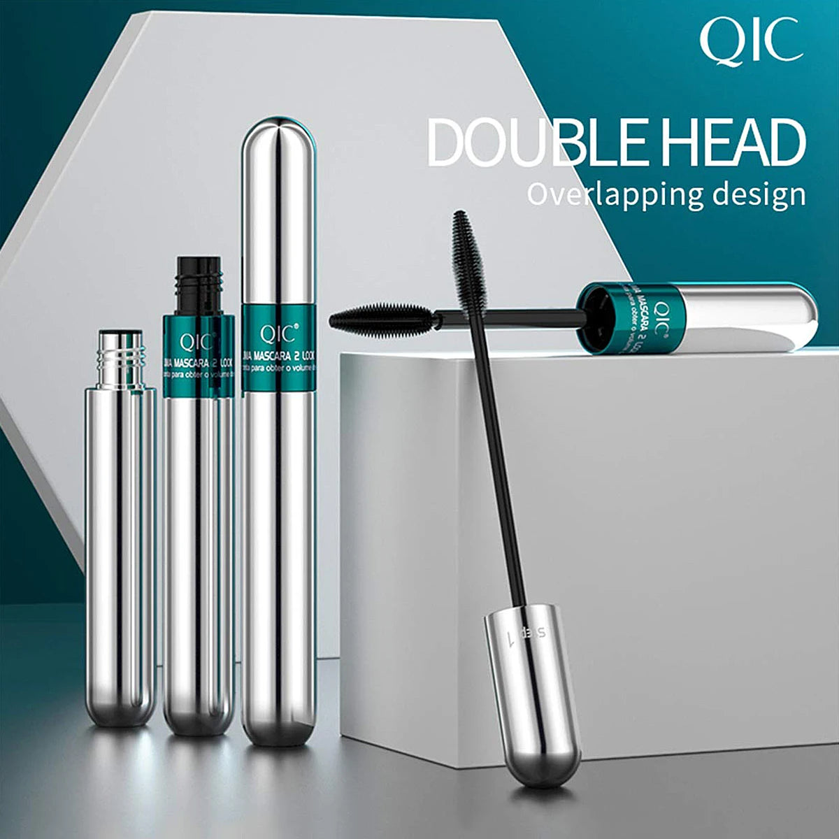 Mascara Silk Fiber Mascara Waterproof Mascara for 
Eyelash Extension Black Thick Lengthening Eye Lashes Cosmetics
