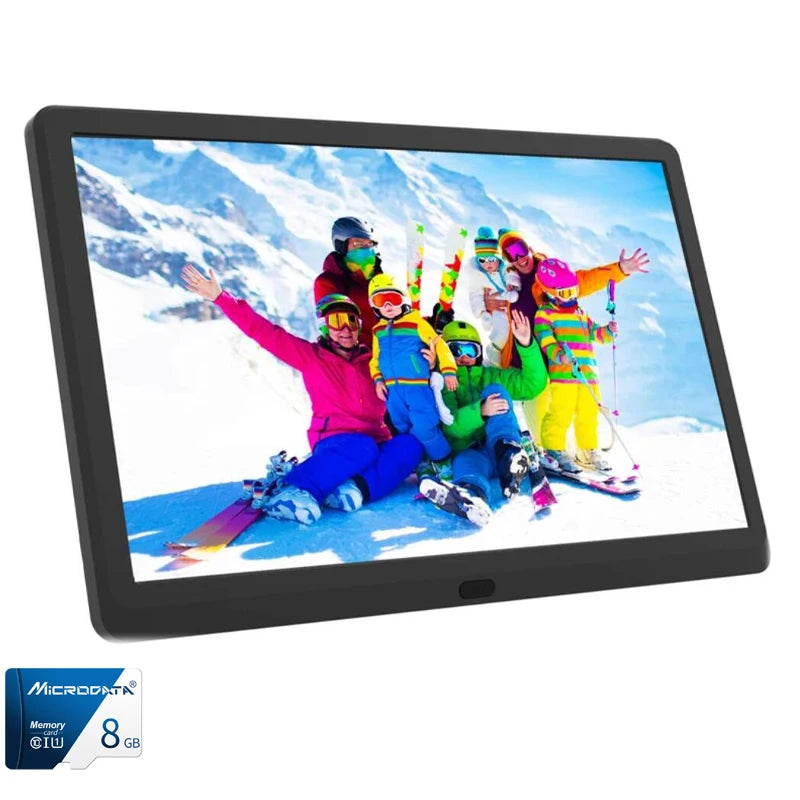 10 Inch Digital Photo Frame with 1280x800 IPS 
Screen Digital Picture Frame with 1080P Video Music Slideshow