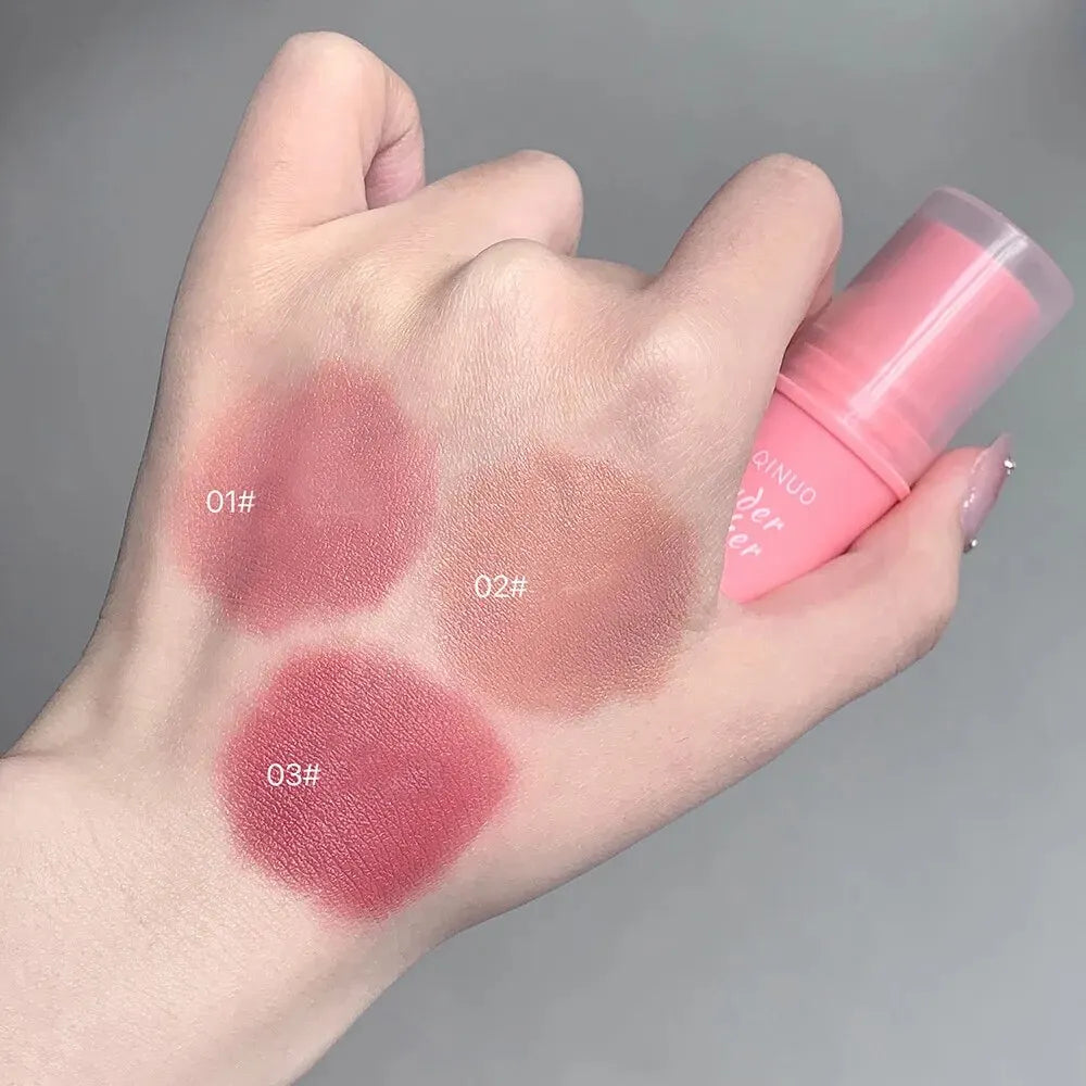 Velvet Matte Smooth Blush Stick Long-lasting 
Low Saturation Natural Makeup Effect