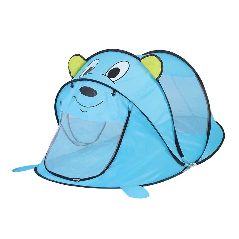 New Portable Tiger kids' Tent Cartoon Animal Children 
Play House Outdoors Pop Up Toy Tent Indoor Net Baby Ball Pit Pool Dropship