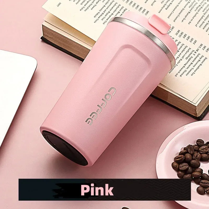Stainless Steel Thermal Mug Thermal for Coffee Water Bottle Leakproof Travel Drinkware Travel Thermal Mug