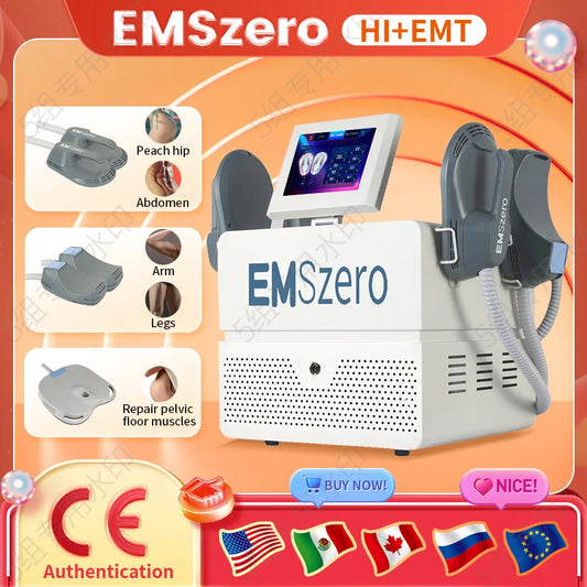 EmsZero NEO 15 Tesla RF 2025 Professional Body Sculpt 6500W
Slimming Machine Muscle Stimulator
