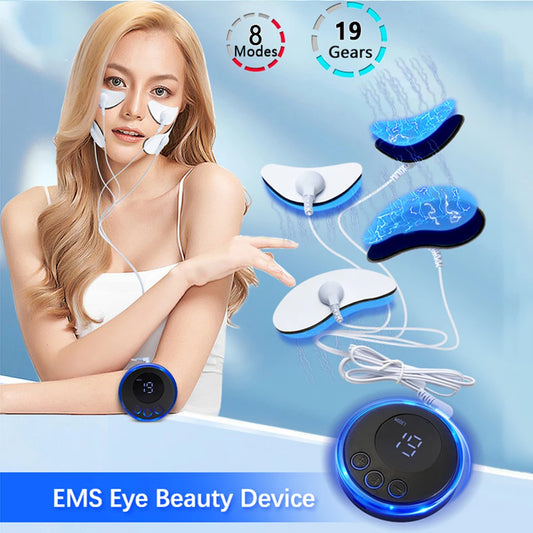 EMS Face Lifting Massage Microcurrent, Face Anti Wrinkle Skin Tighten  Face Massage