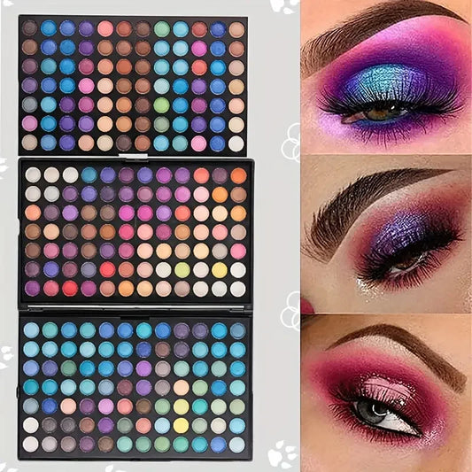 252 Colors EyeShadow Palette Makeup Matte,Shimmer and Metallic Shades
